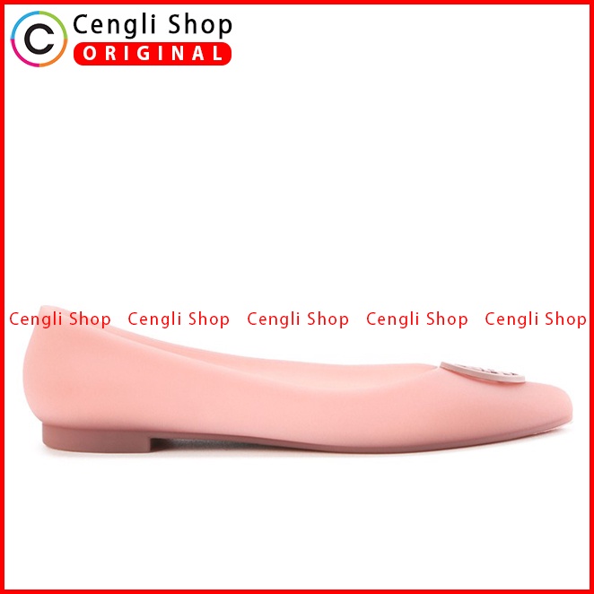 SEPATU FLAT HUSH PUPPIES WANITA ORIGINAL BRANDED TERBARU PINK HW18