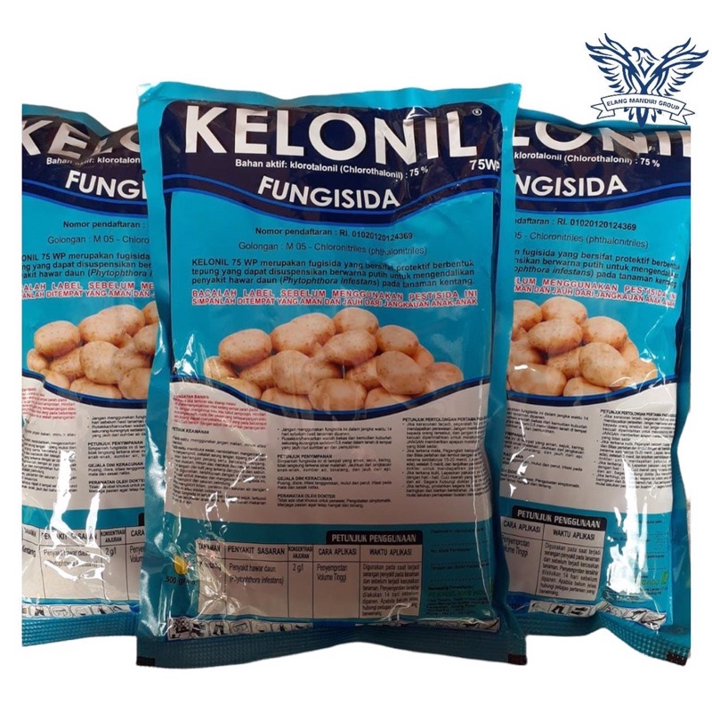 Fungisida Kelonil 75WP Original Daconil dakonil 75 WP 500gram