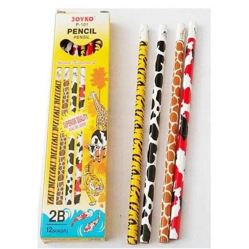 

Diskon Pensil 2B Joyko P-101 2B Animal ( per lusin ) Diskon