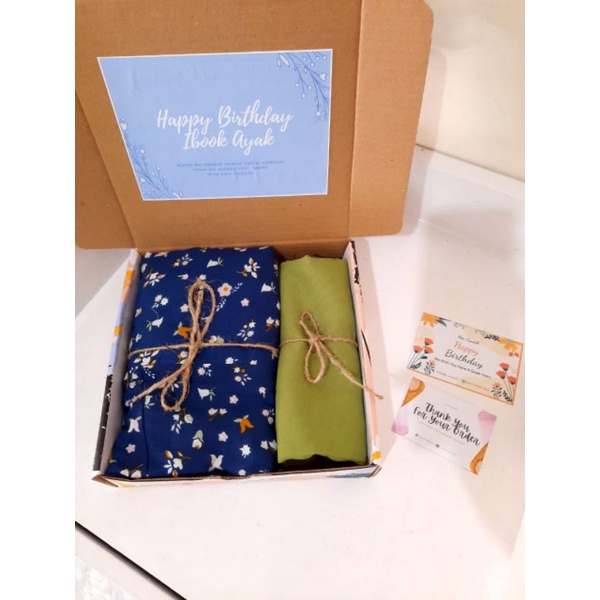 

hampers cantik/hampers hijab/hampers daster /hampers ultah