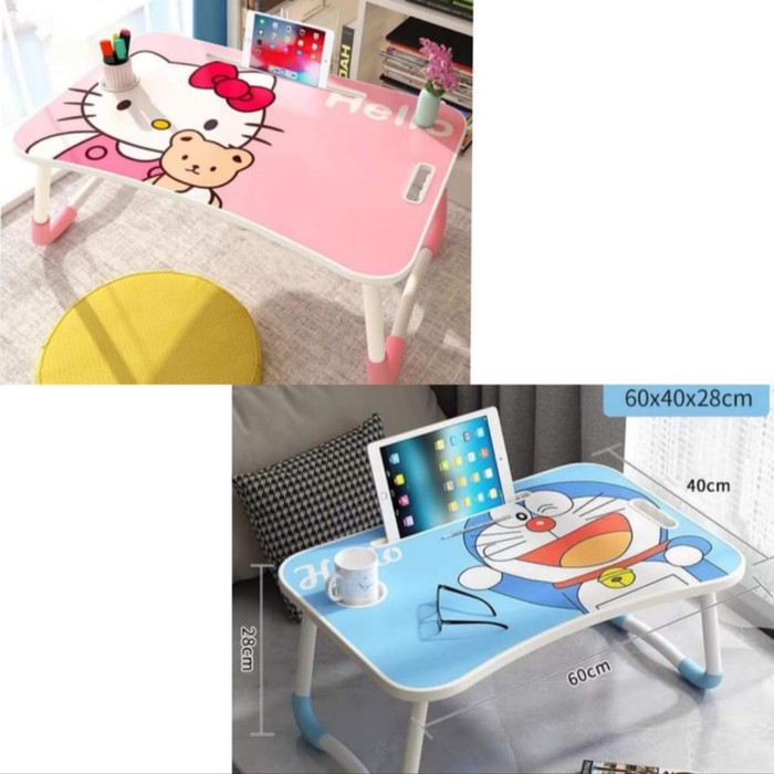 BROWN HK DORE Meja  Laptop  Untuk Belajar Meja  Lipat   BROWN HK DORE Meja  Laptop  Untuk Belajar Meja  Lipat