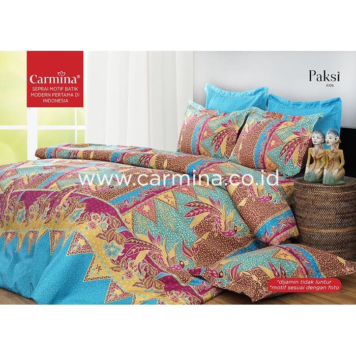 READY SPREI BATIK CARMINA - PAKSI UKURAN 180X200 RUMBAI