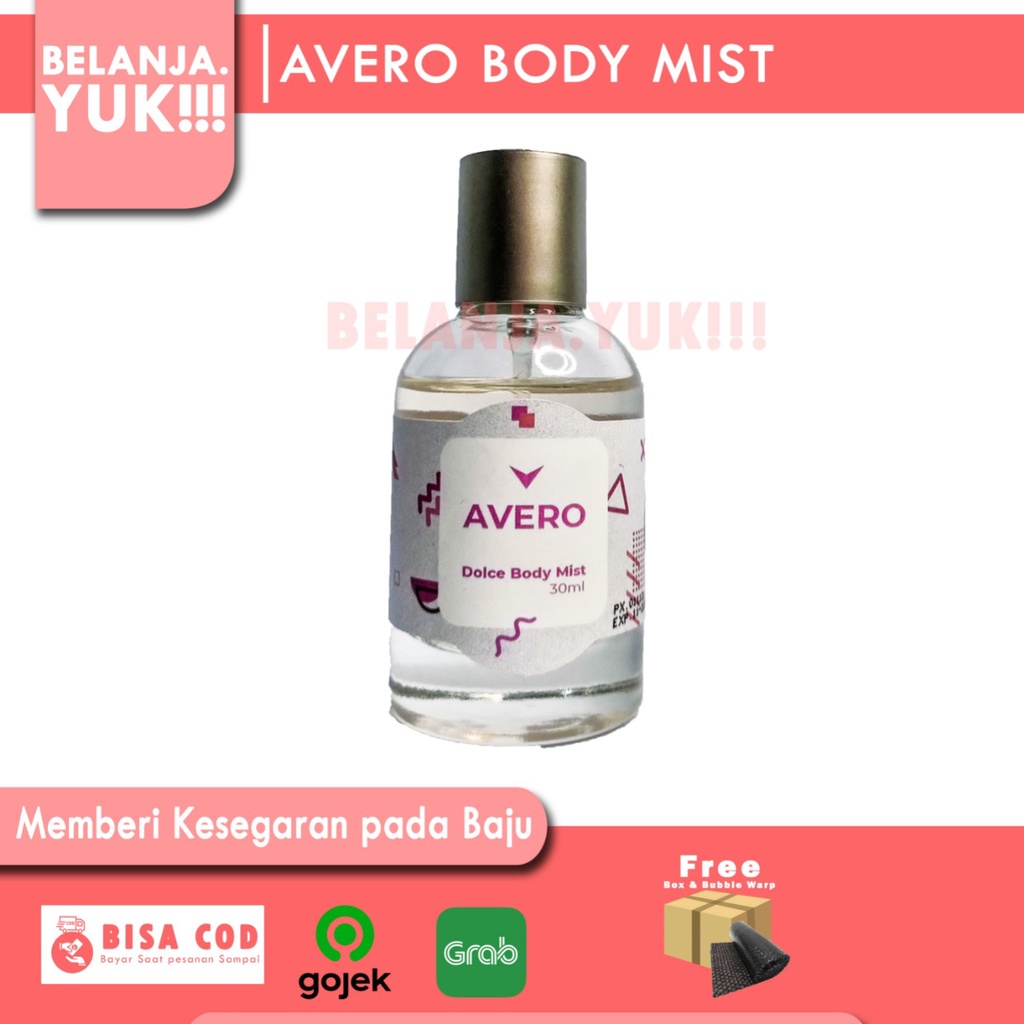 AVERO Parfume Body Mist - Dolce Sweet 30ml