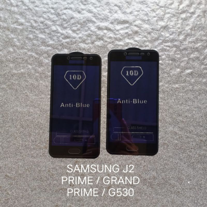 Tempered glass Samsung J2 Prime G530 Grand Prime . J7 Prime anti blue anti radiasi anti gores kaca