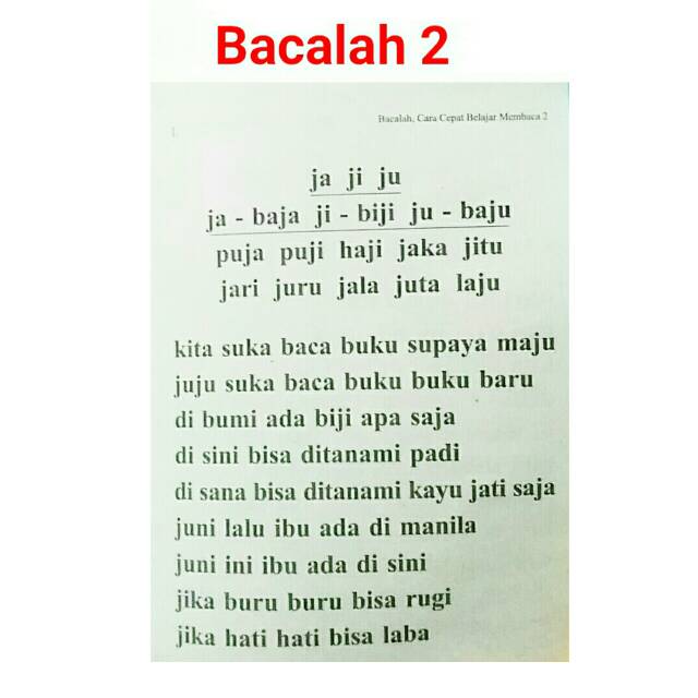 Buku Anak Buku Tk Buku Paud Bacalah 1 3 Paket Cara Cepat Belajar Membaca Jilid 1 S D 3 Shopee Indonesia