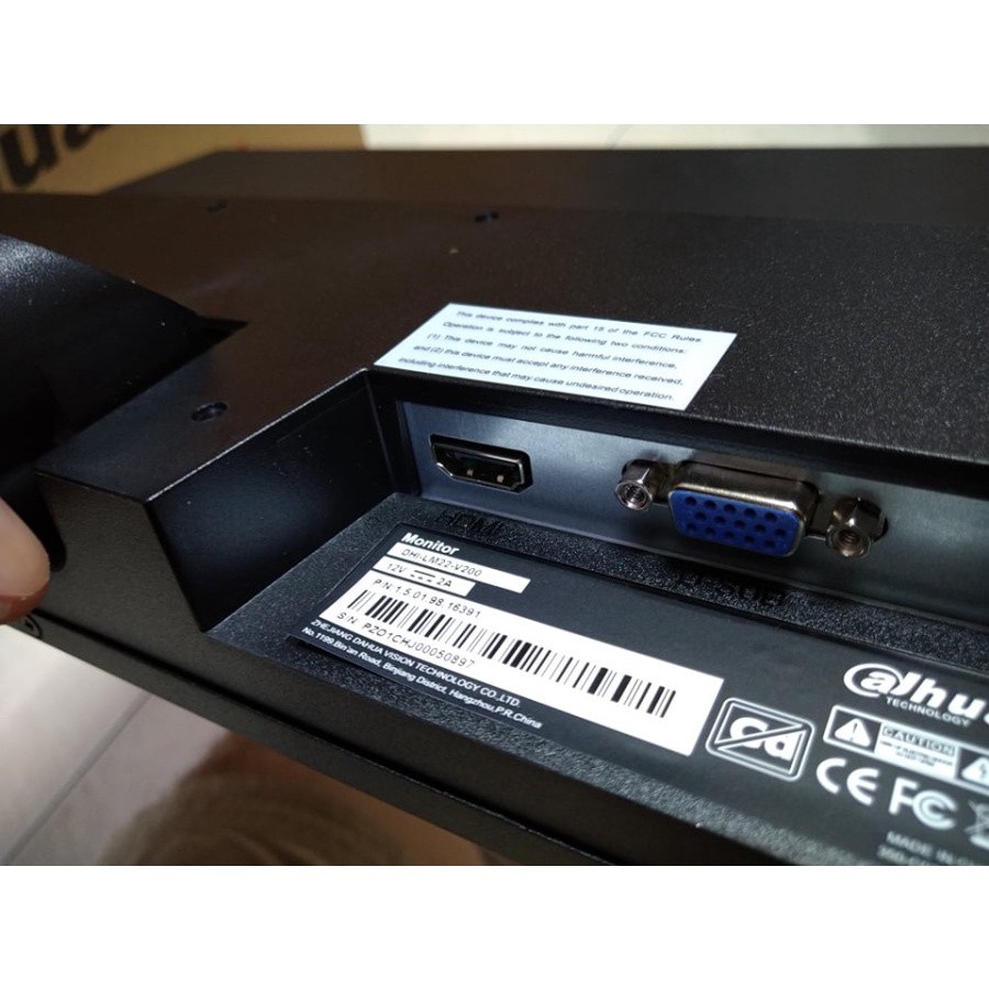 Monitor Dahua DHI LM22-V200 22 inch FHD FRAMELESS HDMI VGA RESMI