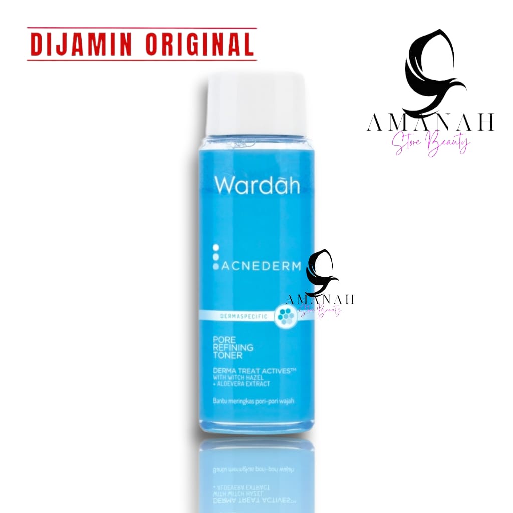 WARDAH Acnederm Pore Refining Toner 100ml(Toner Kulit Berjerawat)Dijamin ORIGINAL