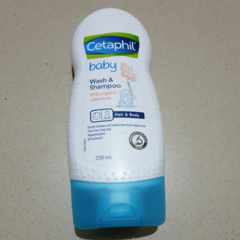 Cetaphil Baby Wash and Shampoo 230ml With Organic Calendula