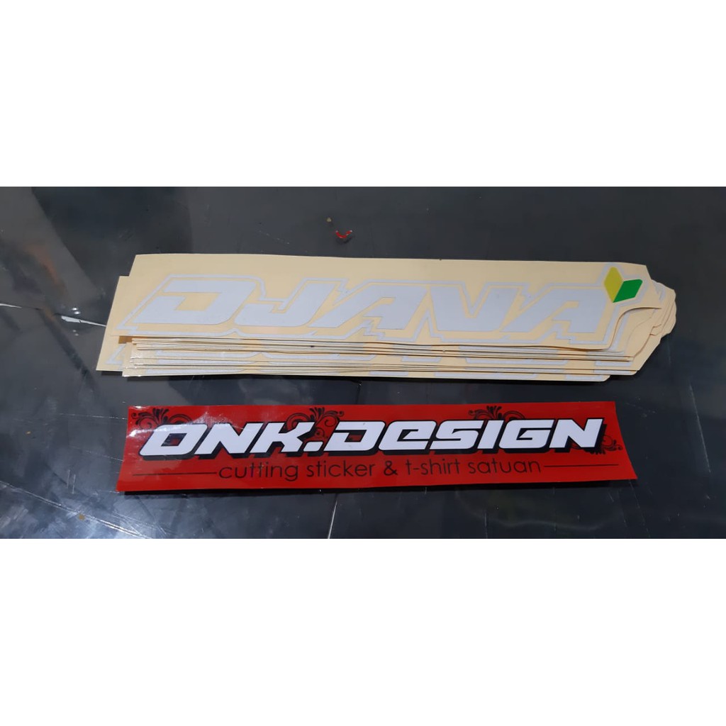 

cutting sticker stiker bebas desain printing waterproof label merk laminasi 100