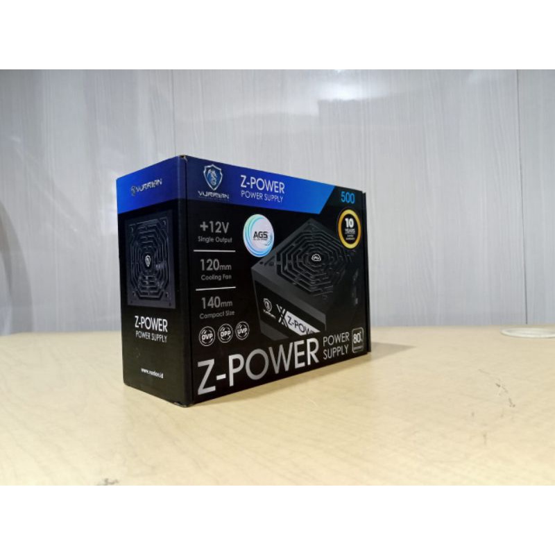 Psu 500Watt 80+ Vurrion Z-Power