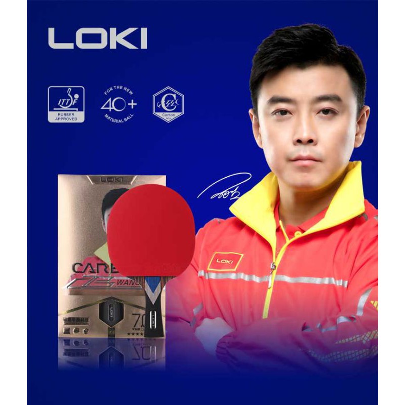 LOKI CARBON 7.0 star / Bet pingpong Loki 7 star original