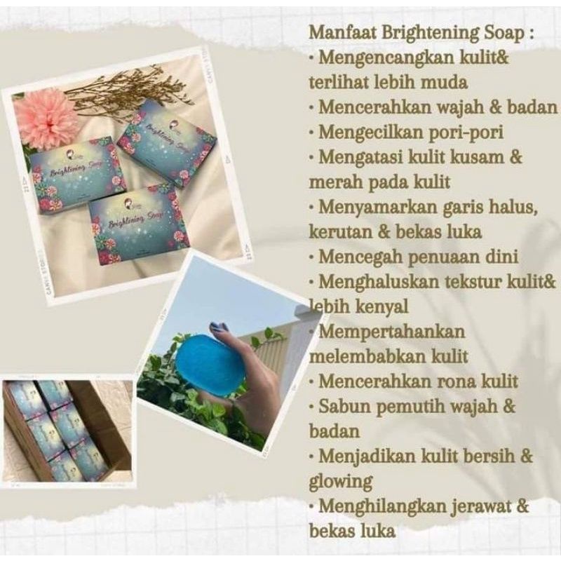 KEDAS BEAUTY sabun brightening soap sabun multifungsi