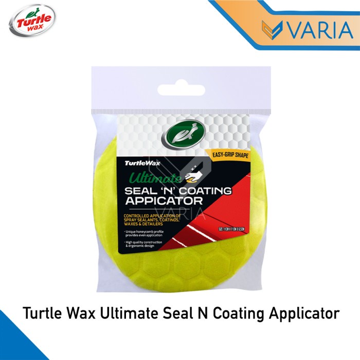 Turtle Wax Ultimate Seal N Coating Applicator Spon Poles Anti Baret