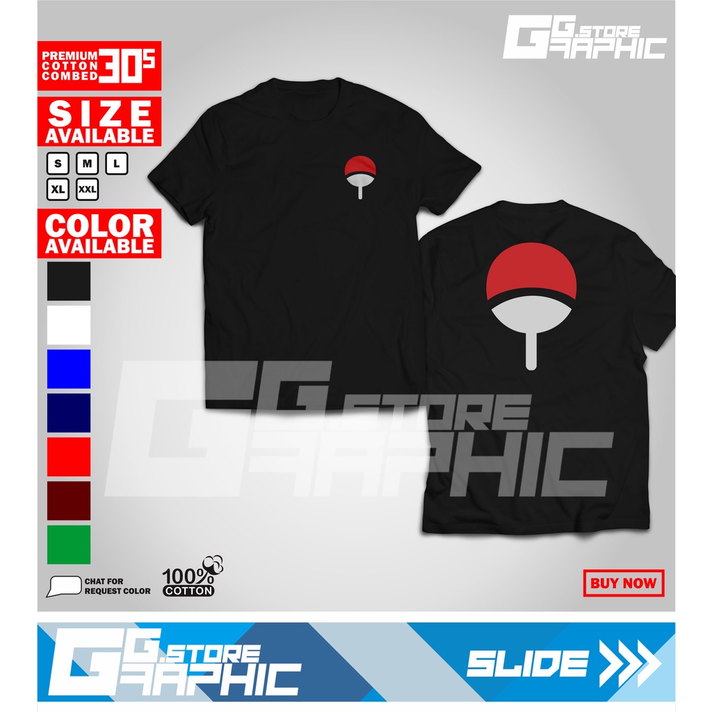 Kaos Uchiha Murah