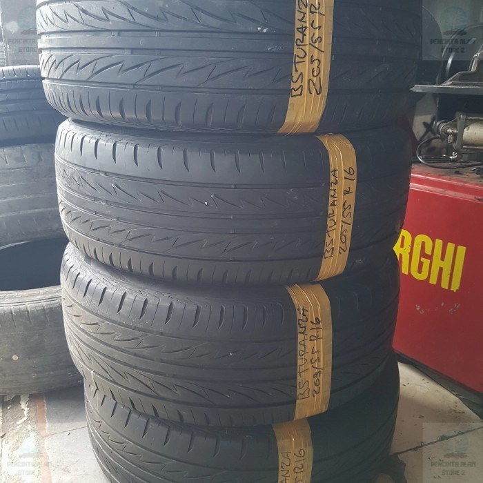 BAN BRIDGESTONE TECHNO SPORT 205/55 R16 80% (PAKET 2 BAN)