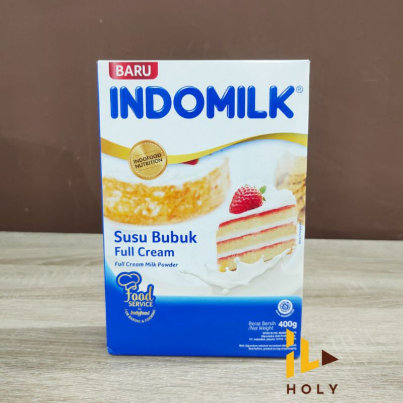 

Indomilk Susu Bubuk Full Cream 400gr Untuk Baking Dan Cooking