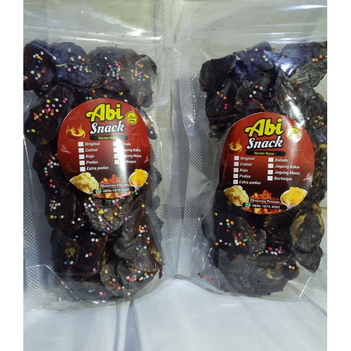 

Kripik Pisang Mandi Coklat