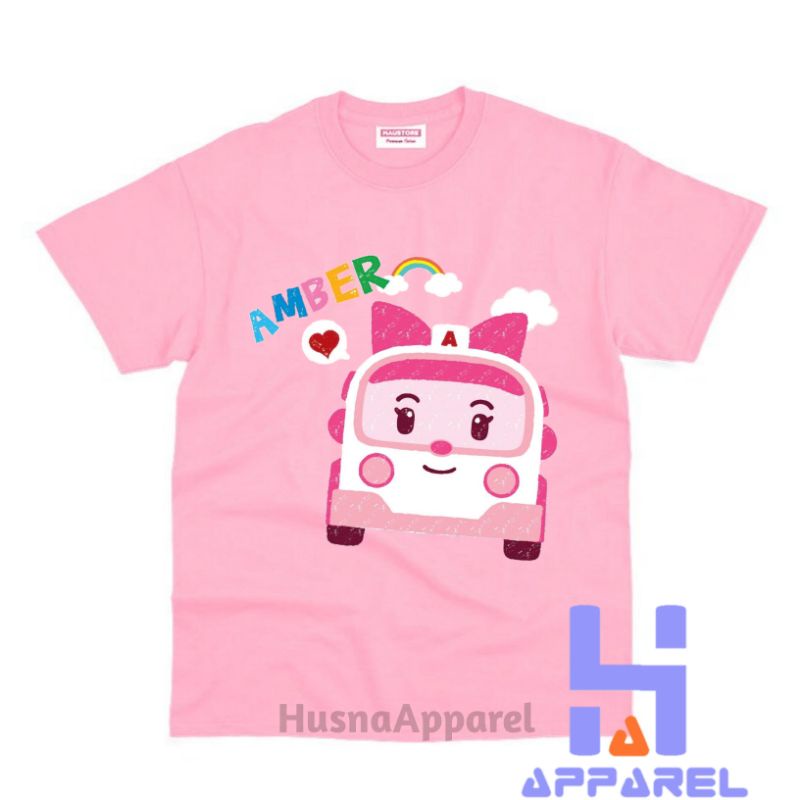 BAJU ANAK KAOS ANAK ROBOCAR POLI