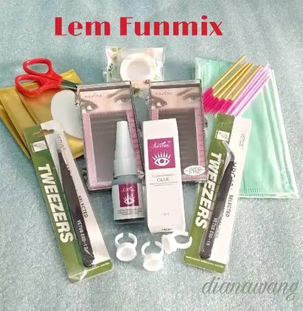 Paket Hemat Eyelash Extension/Promo Paket Eyelash Extension Lengkap