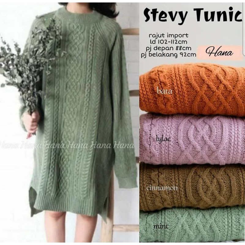 Long Tunik/Tunik Panjang/Dress Tunik/Dress Import/Dress tunik rajut premium/Rajut Tebal/Tunik XXL