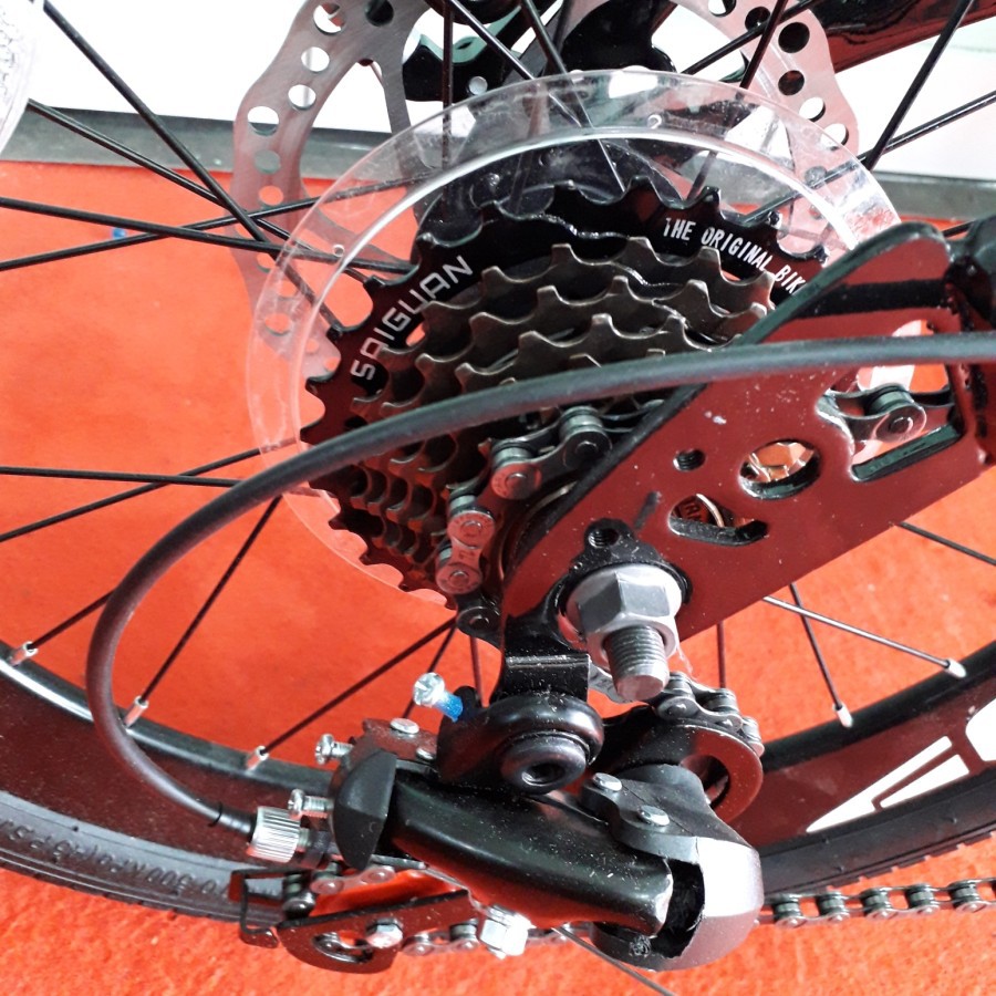 SEPEDA LIPAT 20 FOLDING BIKE GENIO F211