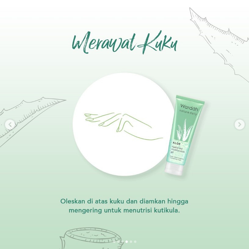 Wardah Aloe Hydramild Multifunction Gel 100ml
