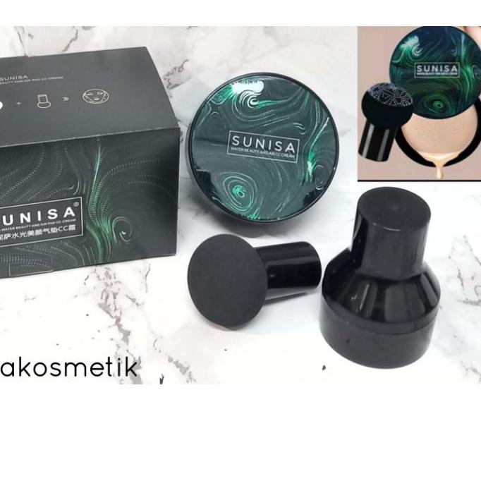 『TREN BARU』 READY STOCK SUNISA SHADE NATURAL Air Cushion BB CC Cream / Foundation / BB CC Cushion Wa