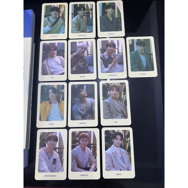 seventeen off the record ode to you photobook photocards