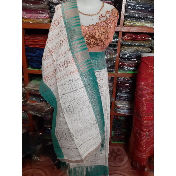 Sarung Pengantin Tumtuman Klasik Purada Cincang Tarutung