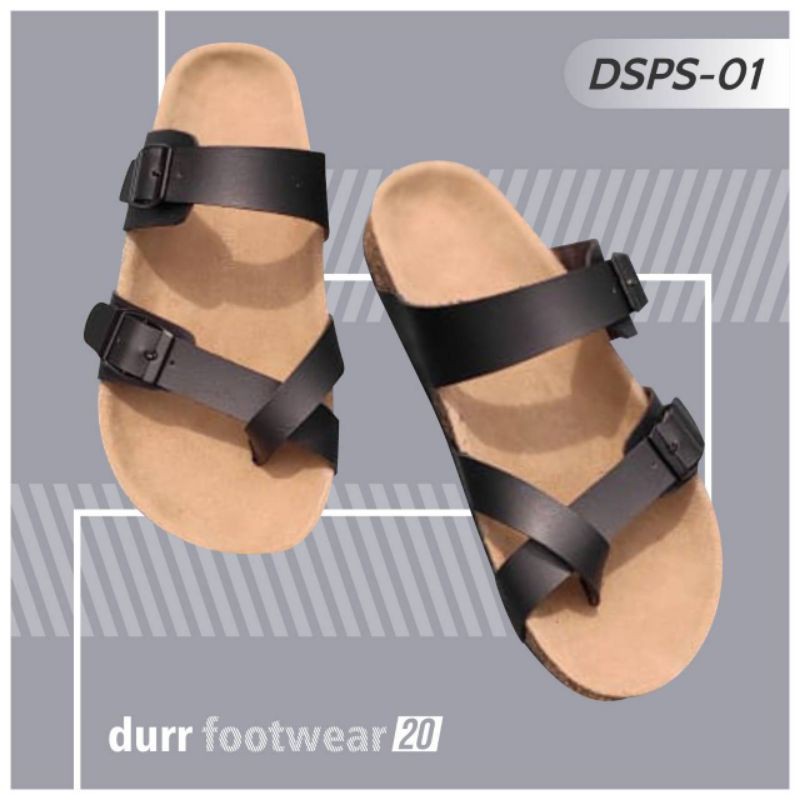 Sandal Pria Casual Slide, Sandal Puyuh Jepit Pria kulit Sandal durr footwear 20 original branded