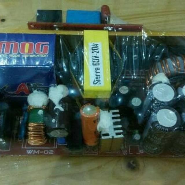 Kit trafo audio smps 20a 60vct ext 15vct 12vdc