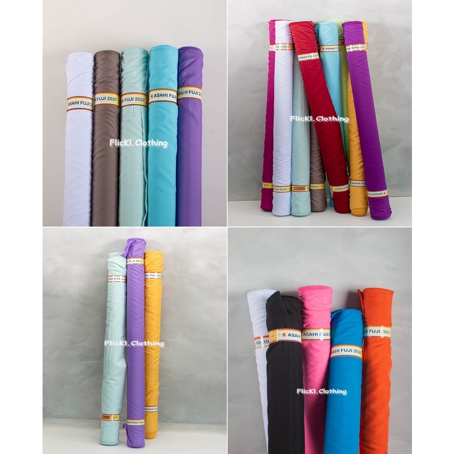 Bahan Kain Asahi Fuji 2020 Puring Furing Lapisan Dalam Jas Blazer Eceran