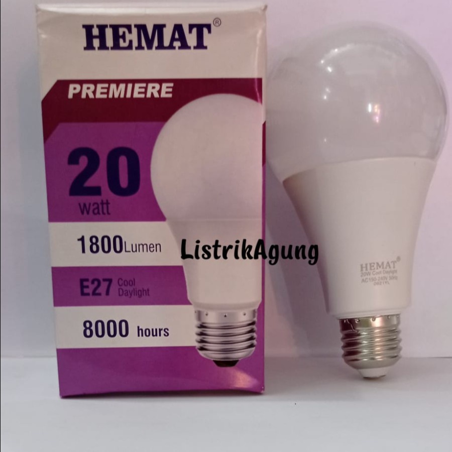 Lampu Bohlam Led Hemat Premier 5w 10w 15w 20w By Visicom Lampu Premium