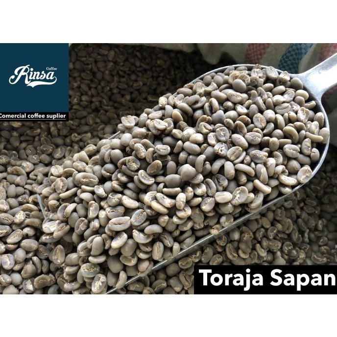 

[ COD ] Green Bean Arabica - Grade 1 - Semi Washed - Toraja Sapan - 1kg TERBAIK Kode 25