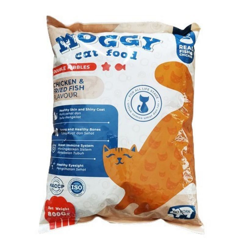 Makanan kucing MOGGY freshpack Premium 800gram MOGGY cat food Adult Kitten freshpack 800gr