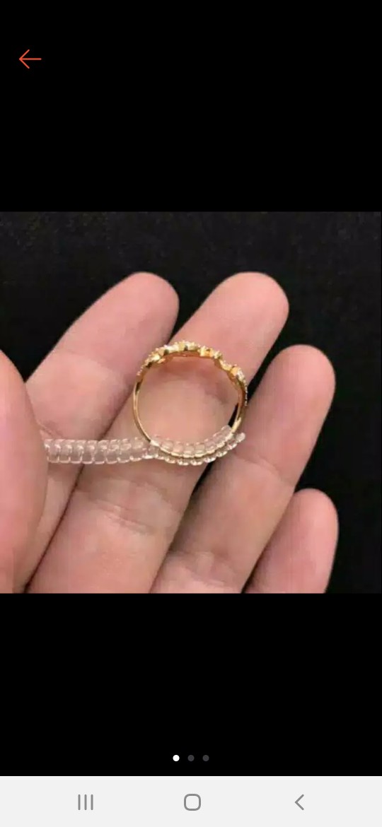 Pengganjal Cincin Bening