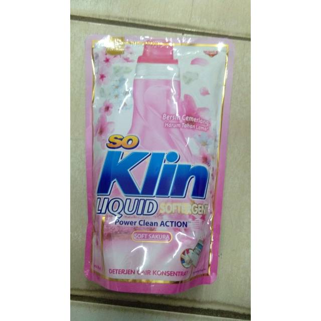 So klin liquid detergen
