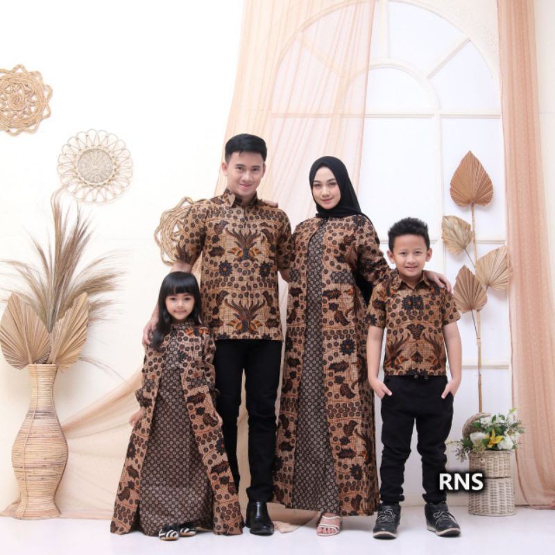 COUPLE KELUARGA GAMIS BATIK