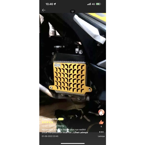 COD Cover radiator cnc nmax aerox lexi UNTUK YAMAHA MATIC NMAX AEROX LEXI KUALITAS TEBAL DAN ANTI KARAT DI JAMIN MANTAP HARGA MURAH DAN KUALITAS BAGUS