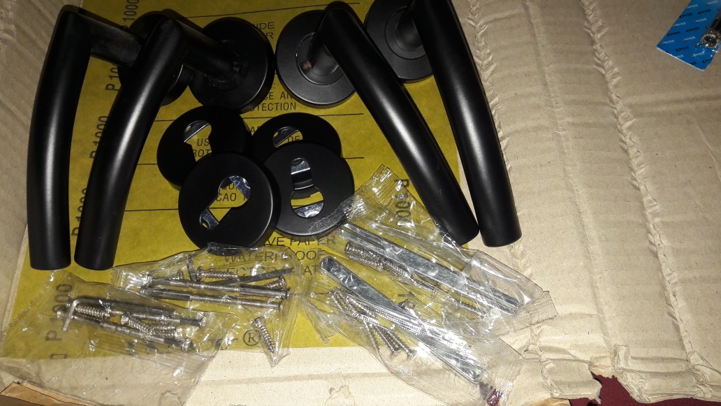 Soligen Kunci Pintu Rumah Slot Kamar Gagang Stainless