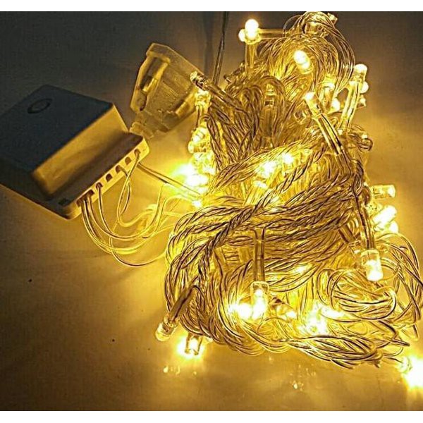 Lampu LED Tumblr Light YELLOW 10 Meter / Lampu Natal / Lampu Hias / Lampu Dekorasi