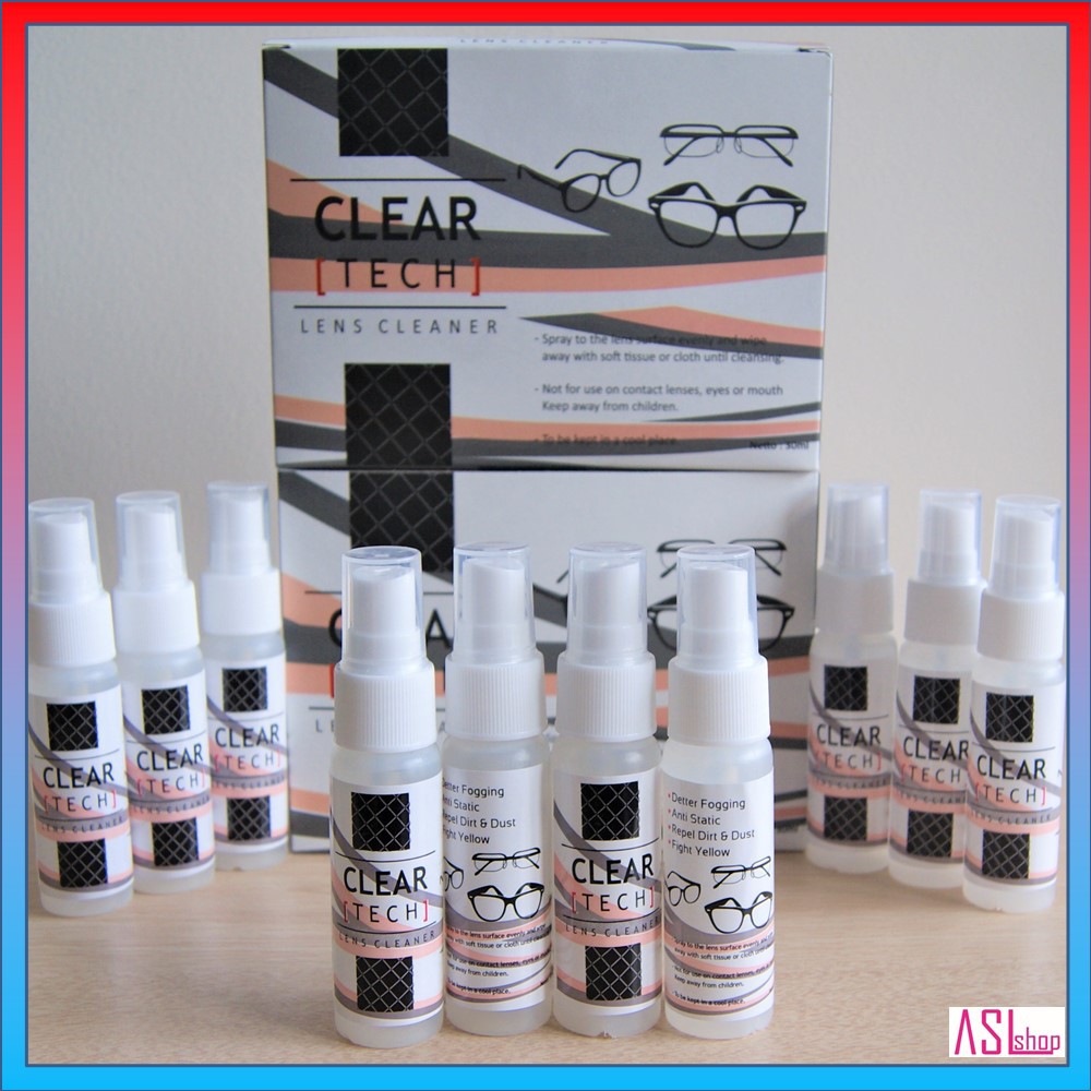 CAIRAN PEMBERSIH LENSA KACAMATA CLEAR TECH 30 ML