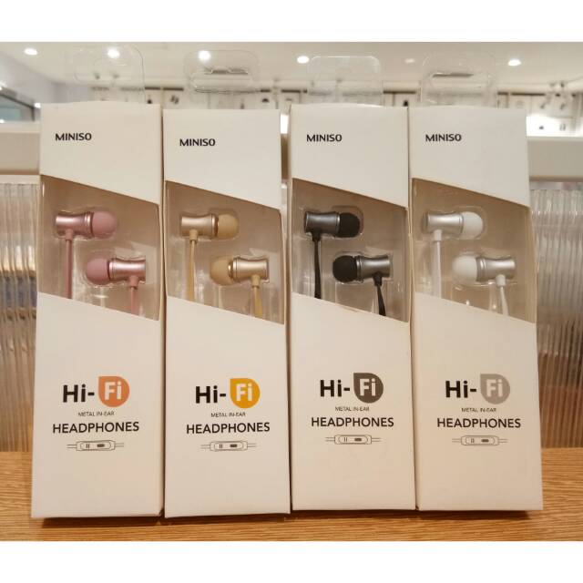 MINISO HI-FI METAL IN EAR HEADPHONES
