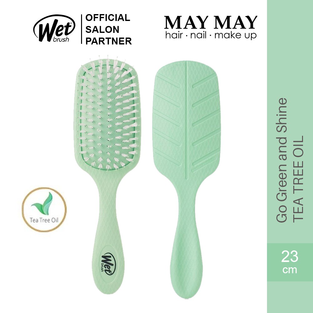 The Wet Brush Go Green and Shine - Tea Tree Oil