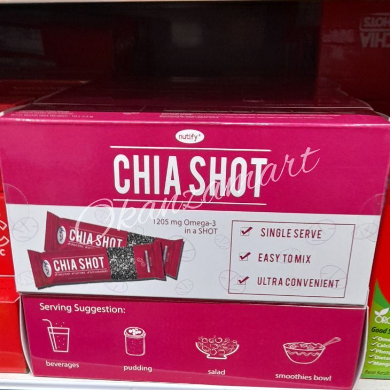 

Nutify Chia Shot Box Isi 10x10gr