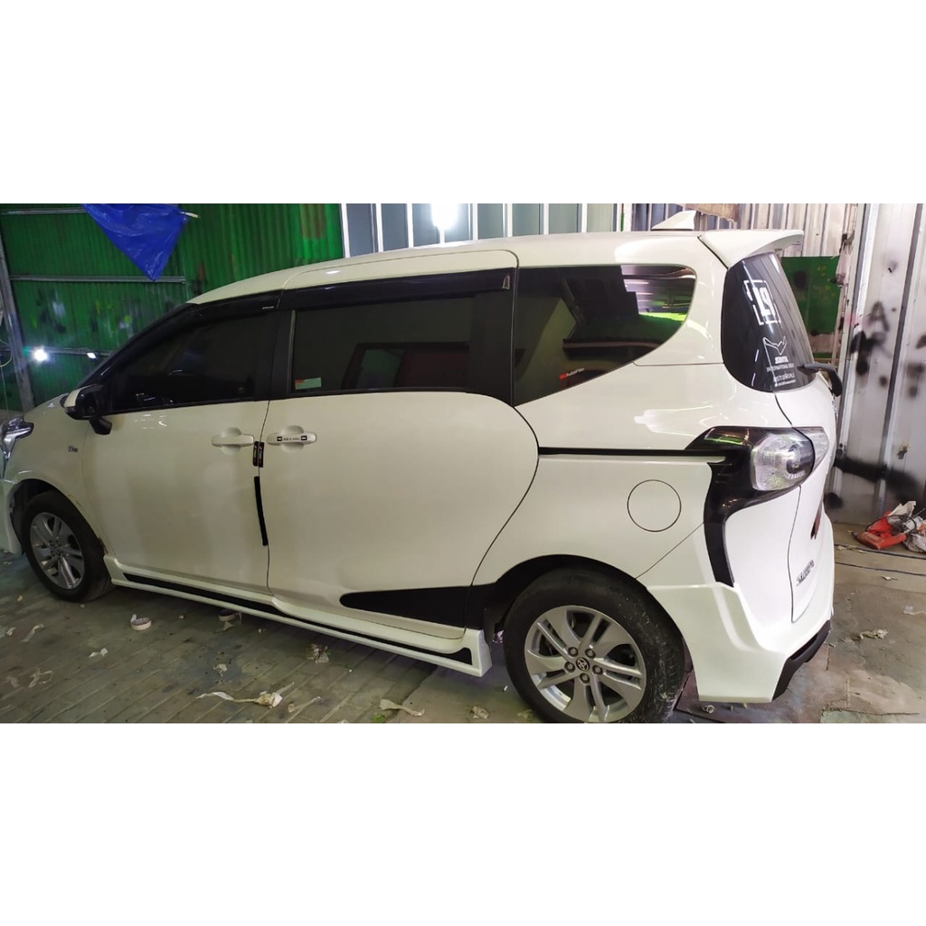 bodykit sienta toyota sienta duraflex material bodykit samping sienta modelista x  -- presisi dan be