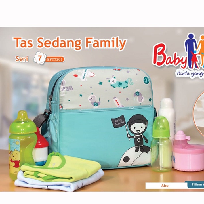 Baby Scots Tas Perlengkapan Bayi Tas kecil Baby Family BFT 7101