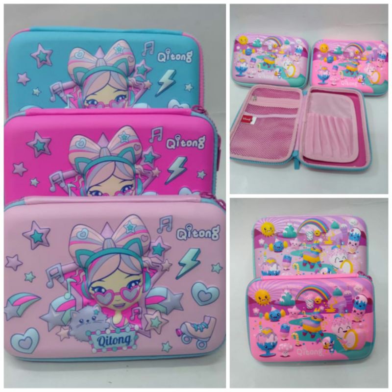 

Tempat pensil/Kotak Pensil Hard top pencil case smiggle import 02