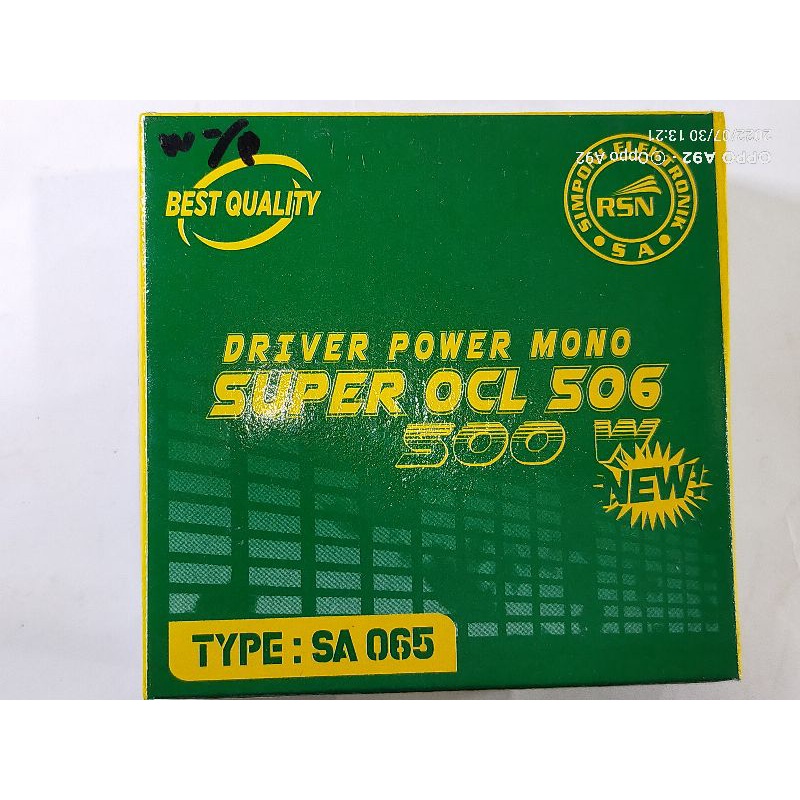 driper power s-ocl 506