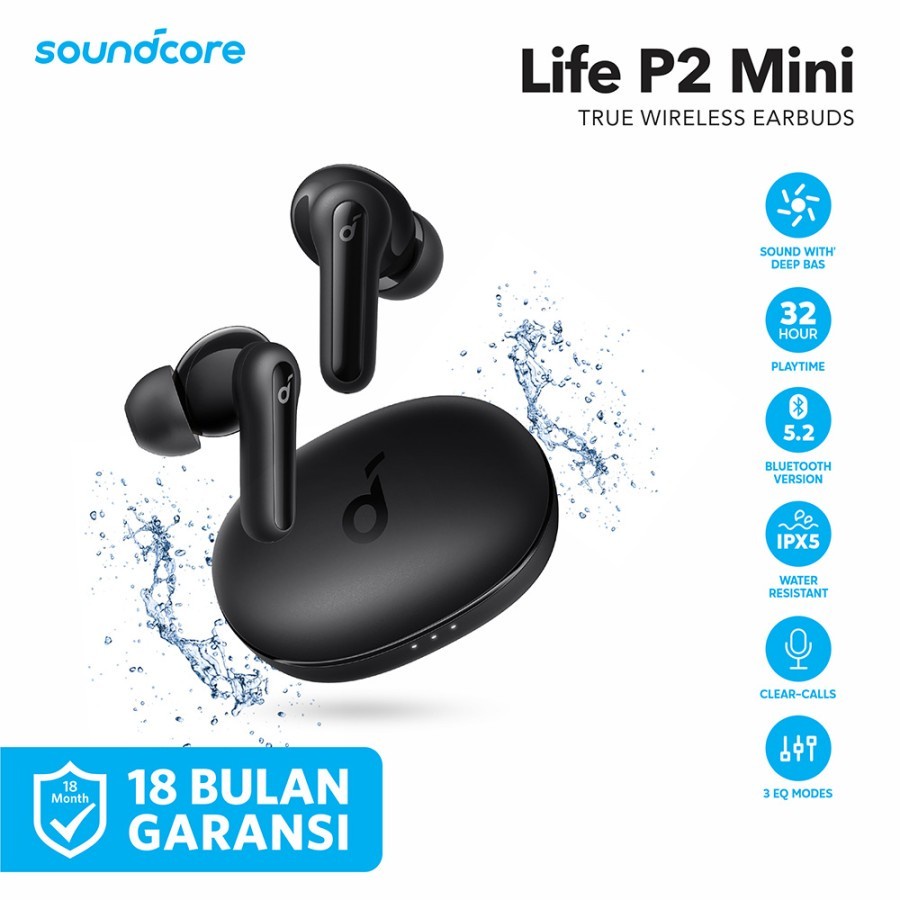 TWS Anker Soundcore Life P2 Mini A3944 - Anker Soundcore Life P2 Mini